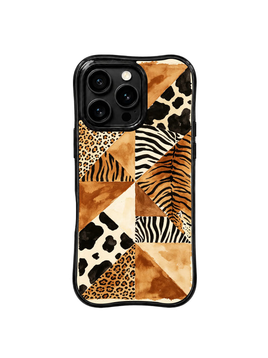iPhone 15 Pro Max Cases cover image for iPhone 15 Pro Max Cases Picks for Joy Days and Summer Outfits: Leopard Patchwork Retro