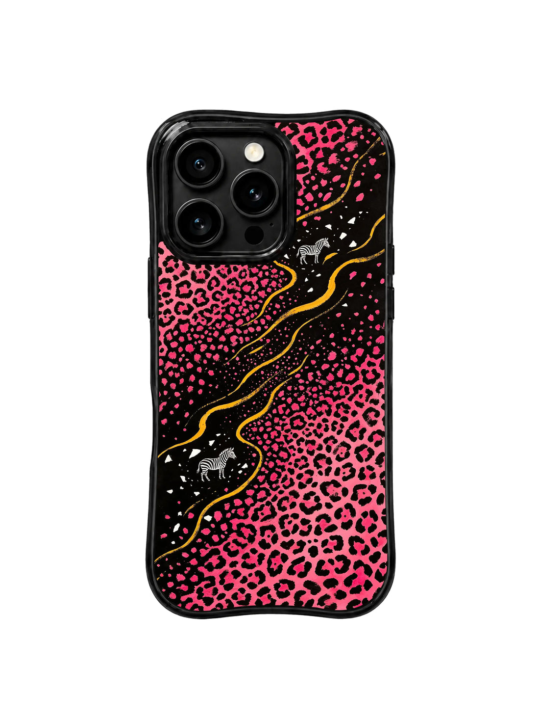 Leopard iPhone 15 Pro Max Case With Rose Night Art by PhoneCasing