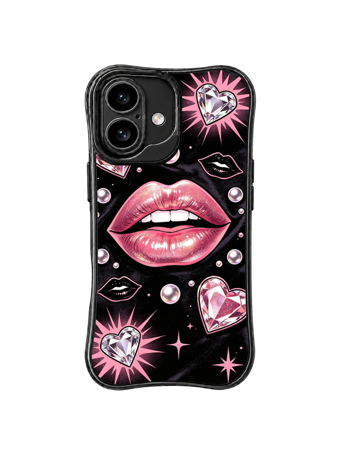 Pink Diamond Night Kiss iPhone 16 Case PhoneCasing for iPhone 16 case