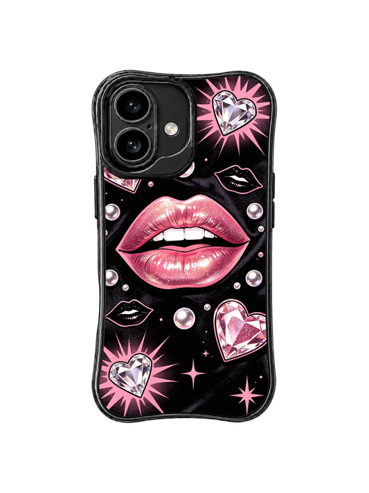 Pink Diamond Night Kiss iPhone 16 Case PhoneCasing for iPhone 16 case