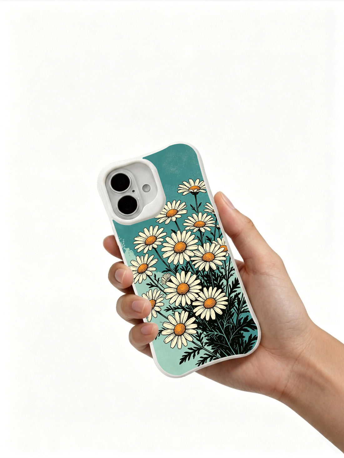 Artistic iPhone 16 Plus Case With Daisy Energy by PhoneCasing