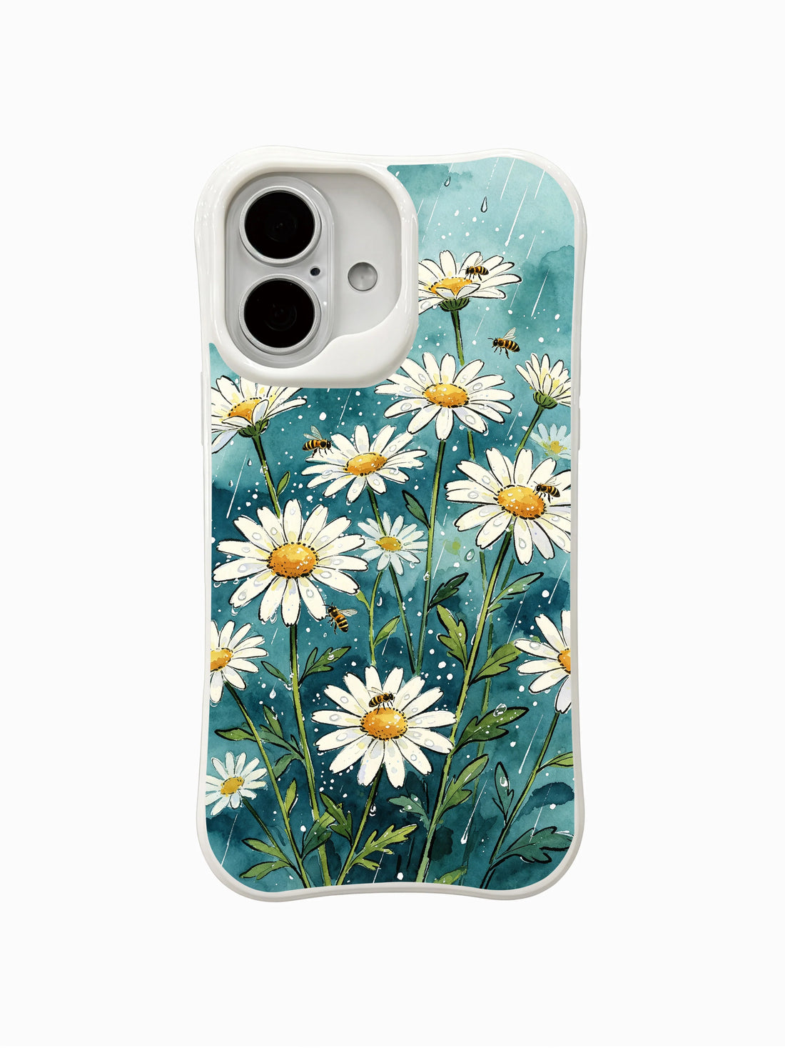 iPhone 16 Plus Cases cover image for iPhone 16 Plus Cases Gift Guide for Birthday Season and Dreamy Style: Post Rain Daisy