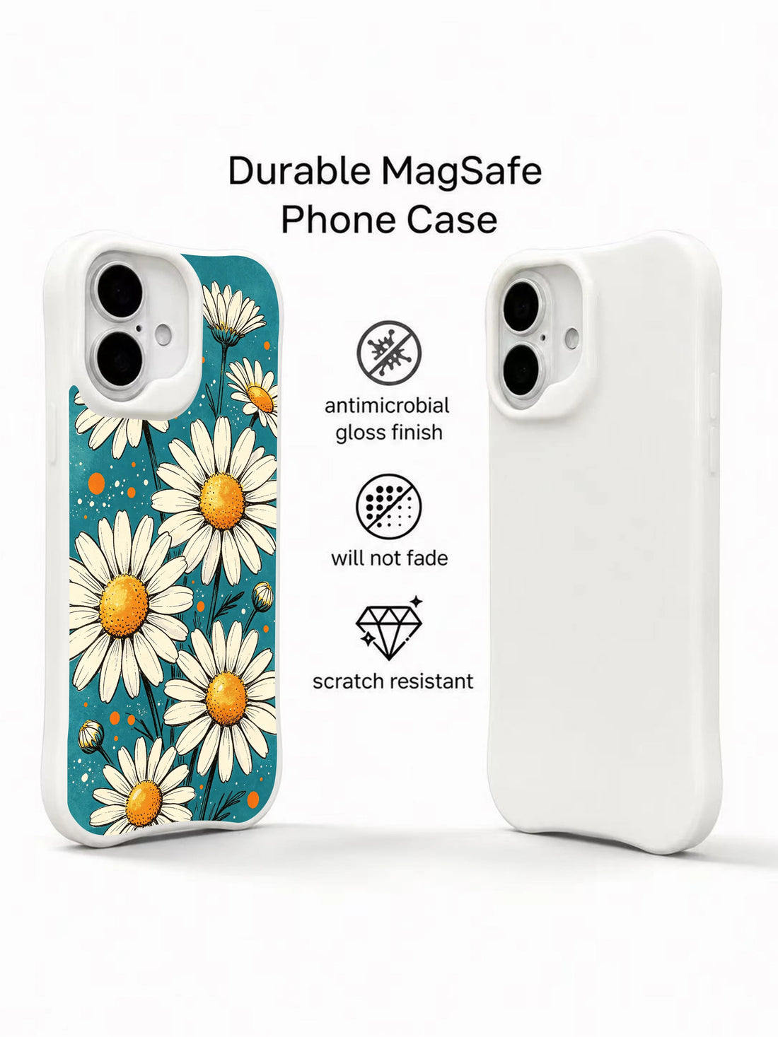 Cute iPhone 16 Plus Case With Bloom Art by PhoneCasing