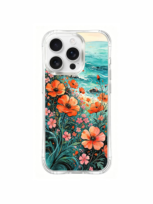 Cute iPhone 16 Pro Max Case With Bloom Art by PhoneCasing