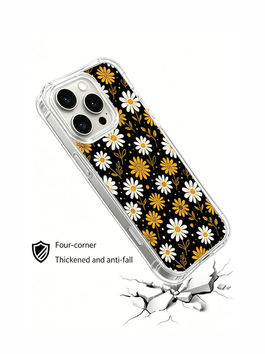 Celebration floral iPhone 16 Pro Max Case with night daisy artwork