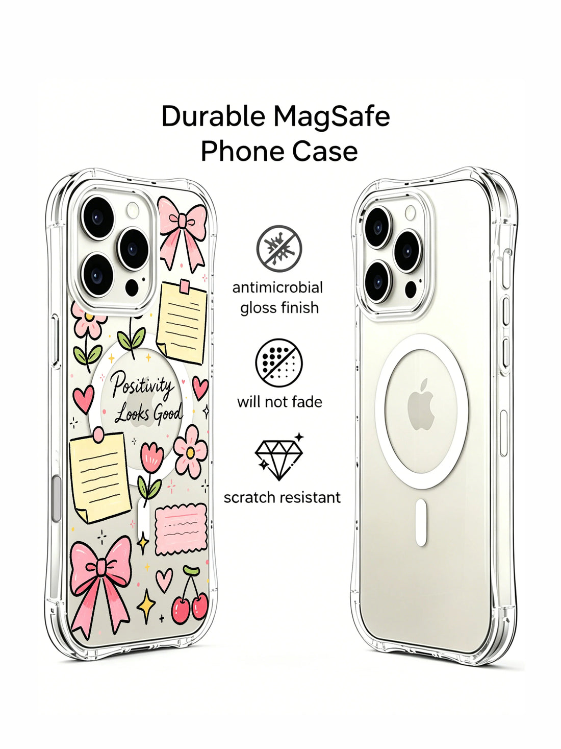 Unique iPhone 16 Pro Max Case Gift With Soft Pink Style