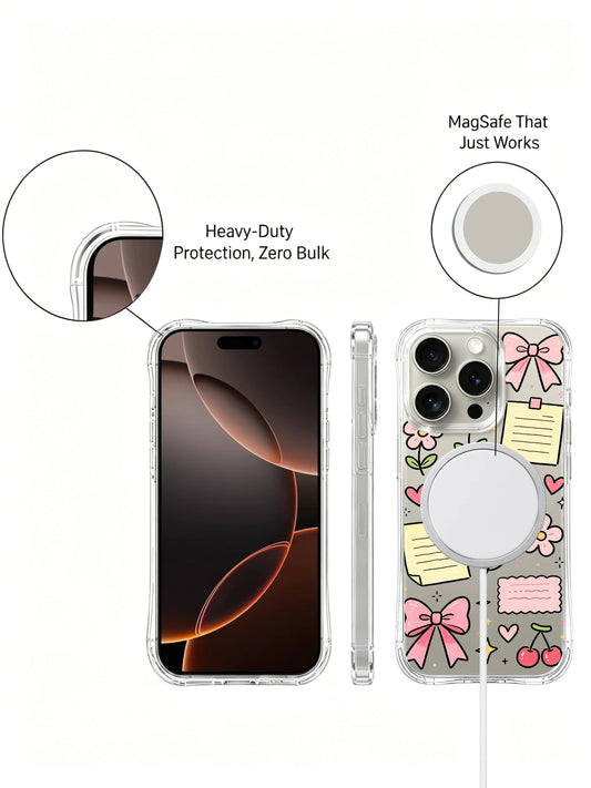 Love iPhone 16 Pro Max Case With Pink Affirmation Color