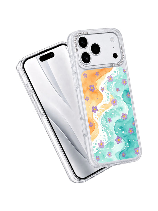 Dot confidence manifest iPhone 17 Pro Max Case with minimalist black dot pattern and bold pop visual language