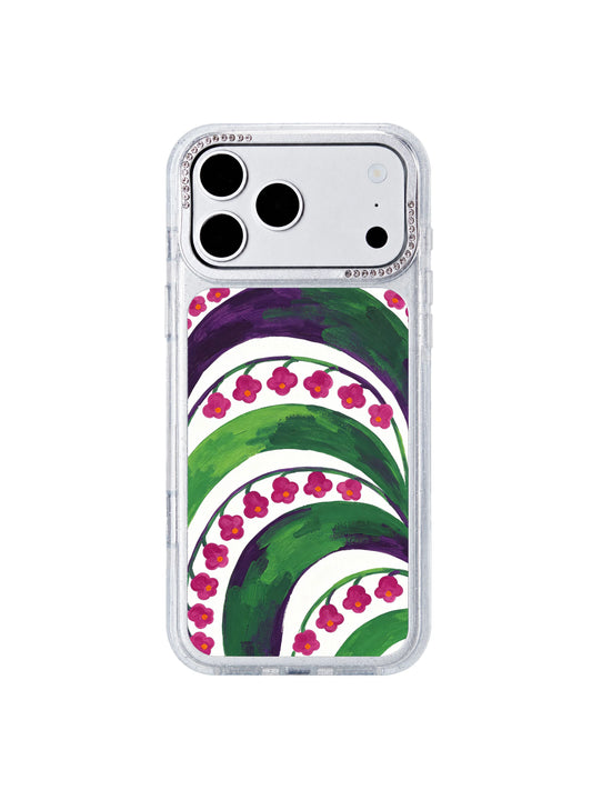 Night study garden code iPhone 17 Pro Max Case with dark academia artwork
