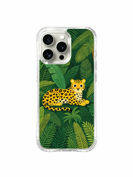 iPhone 15 Pro Max Cases cover image for How to Style a Gold Accent iPhone 15 Pro Max Case for Date Night Bags: Jaguar Abyss Gaze