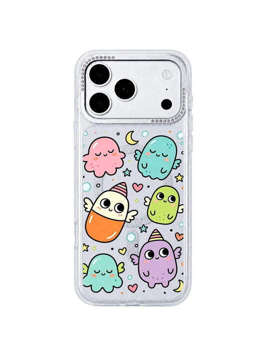Unique iPhone 17 Pro Max Case Gift With Moon Star Art by PhoneCasing
