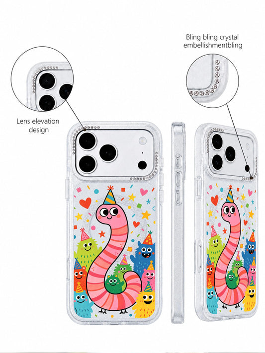 Joy iPhone 17 Pro Max Case with pink birthday color