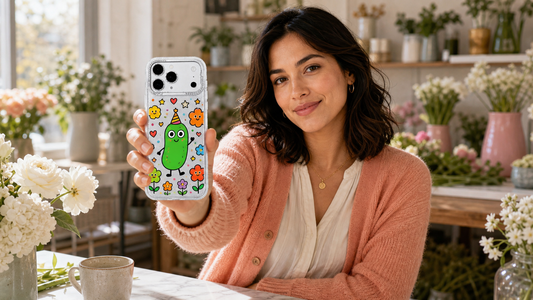 Milo Popkins Spring Pickle Dream iPhone 17 Pro Max case lifestyle blog cover 02