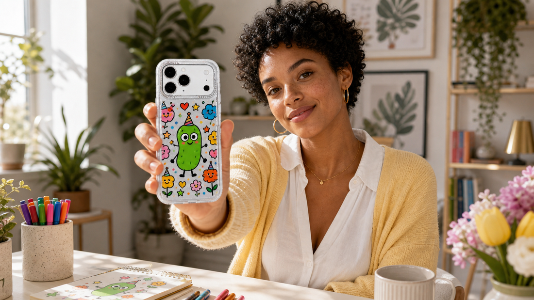 Milo Popkins Spring Pickle Dream iPhone 17 Pro Max case lifestyle blog cover 03