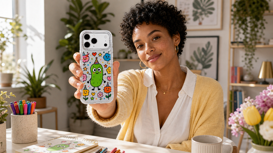 Milo Popkins Spring Pickle Dream iPhone 17 Pro Max case lifestyle blog cover 03
