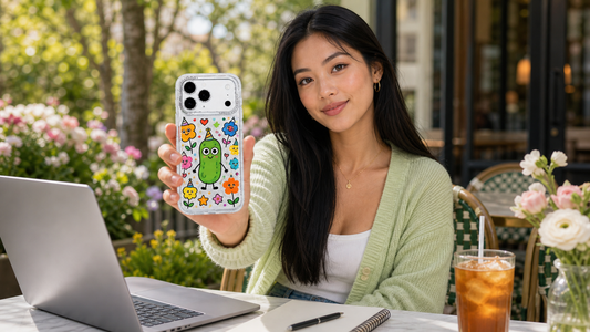 Milo Popkins Spring Pickle Dream iPhone 17 Pro Max case lifestyle blog cover 04