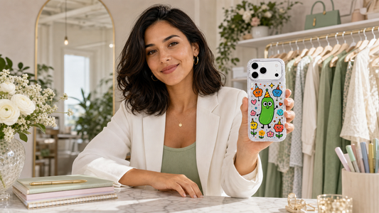 Milo Popkins Spring Pickle Dream iPhone 17 Pro Max case lifestyle blog cover 05