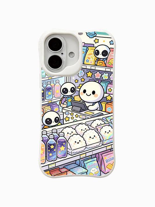 Aesthetic iPhone 16 Plus Case With Lunar Details by PhoneCasing