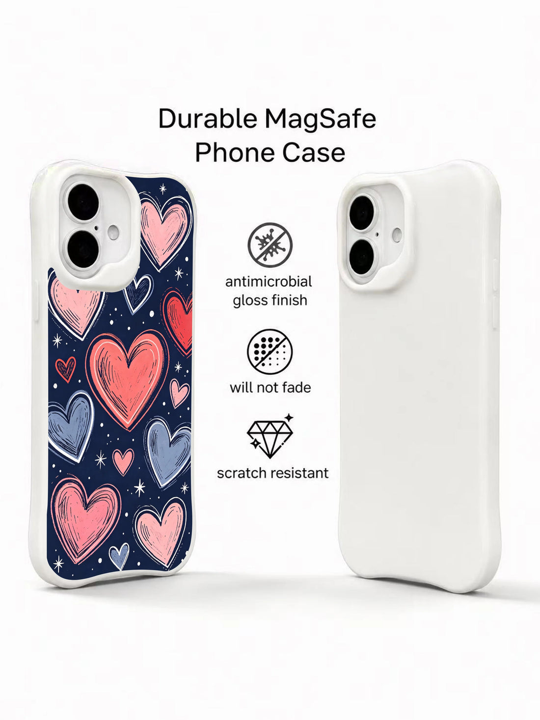 Cute iPhone 16 Plus Case With Affection Art by PhoneCasing