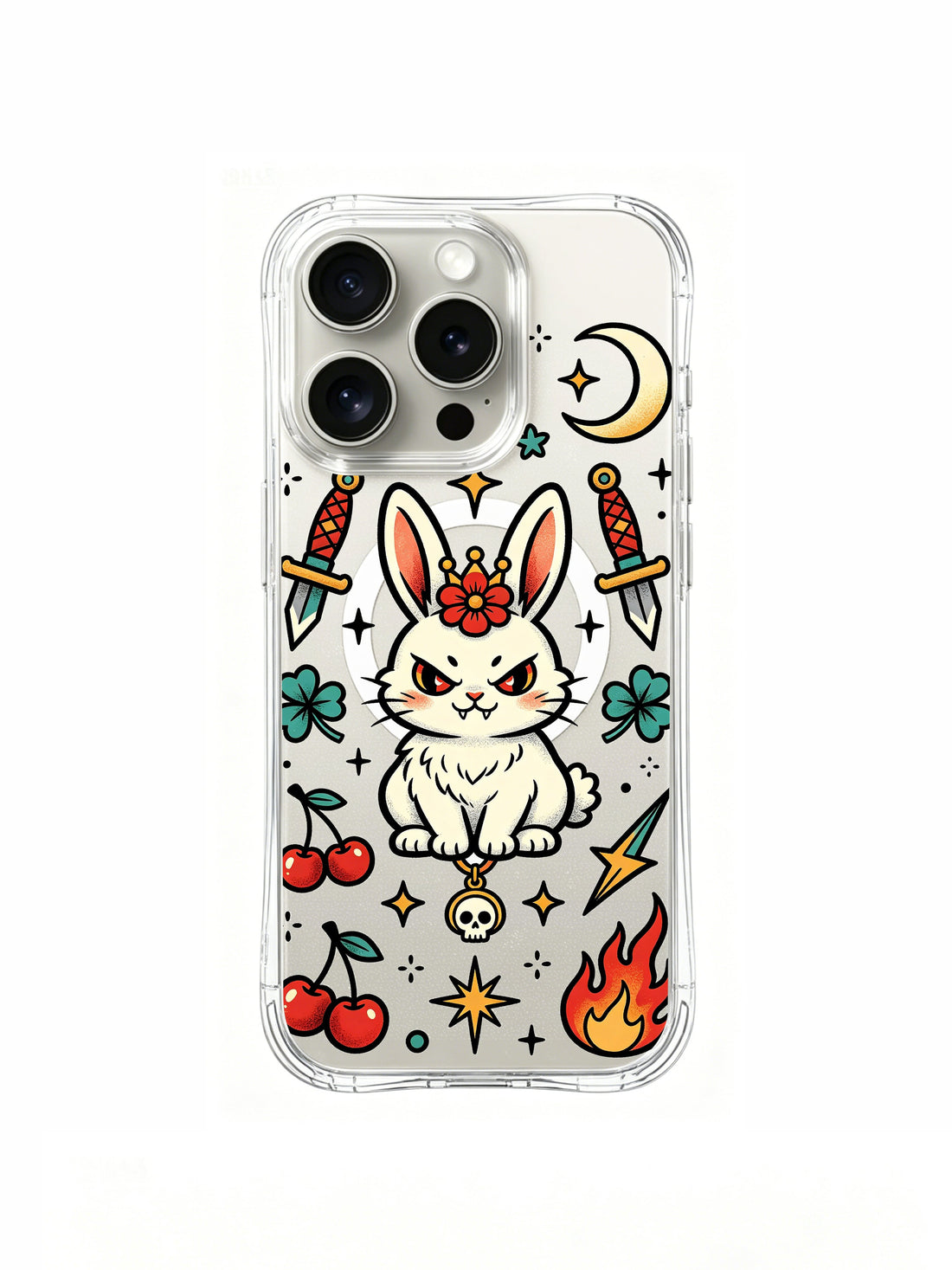 iPhone 15 Pro Cases cover image for Which iPhone 15 Pro Case Fits a Celestial Dreamy Aesthetic?: Defiant Lucky Rabbit Old