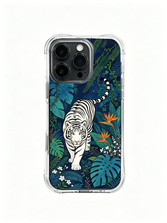 iPhone 13 Pro Cases cover image for Which iPhone 13 Pro Case Fits a Floral Botanical Aesthetic?: MagSafe Secret Jungle White