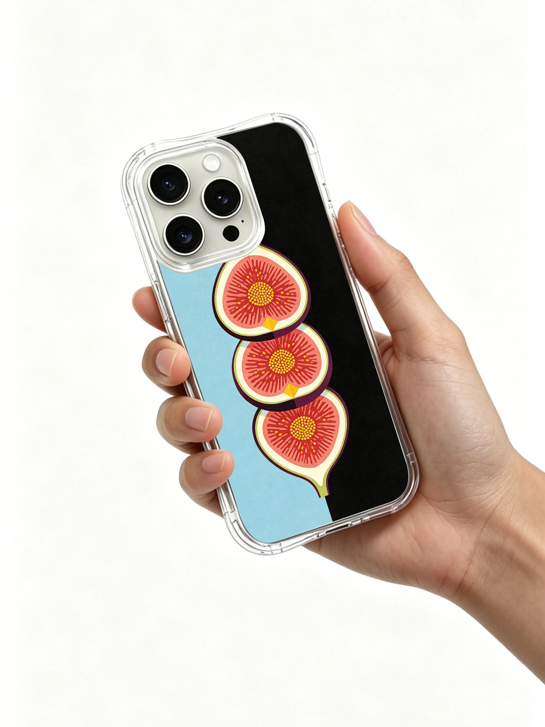Calm iPhone 15 Pro Max Case With Minimal Fruit Artwork by PhoneCasing