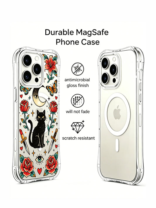 Cute iPhone 15 Pro Case With Lunar Art by PhoneCasing