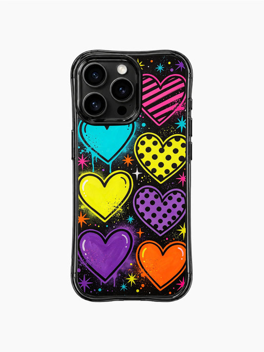 Heart iPhone 13 Pro Max Case With Pop Universe Art by PhoneCasing