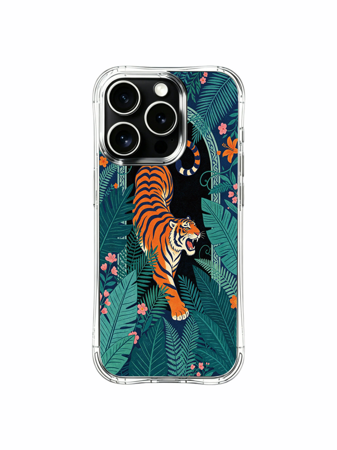 Jungle tiger gift iPhone 13 Pro Case by PhoneCasing