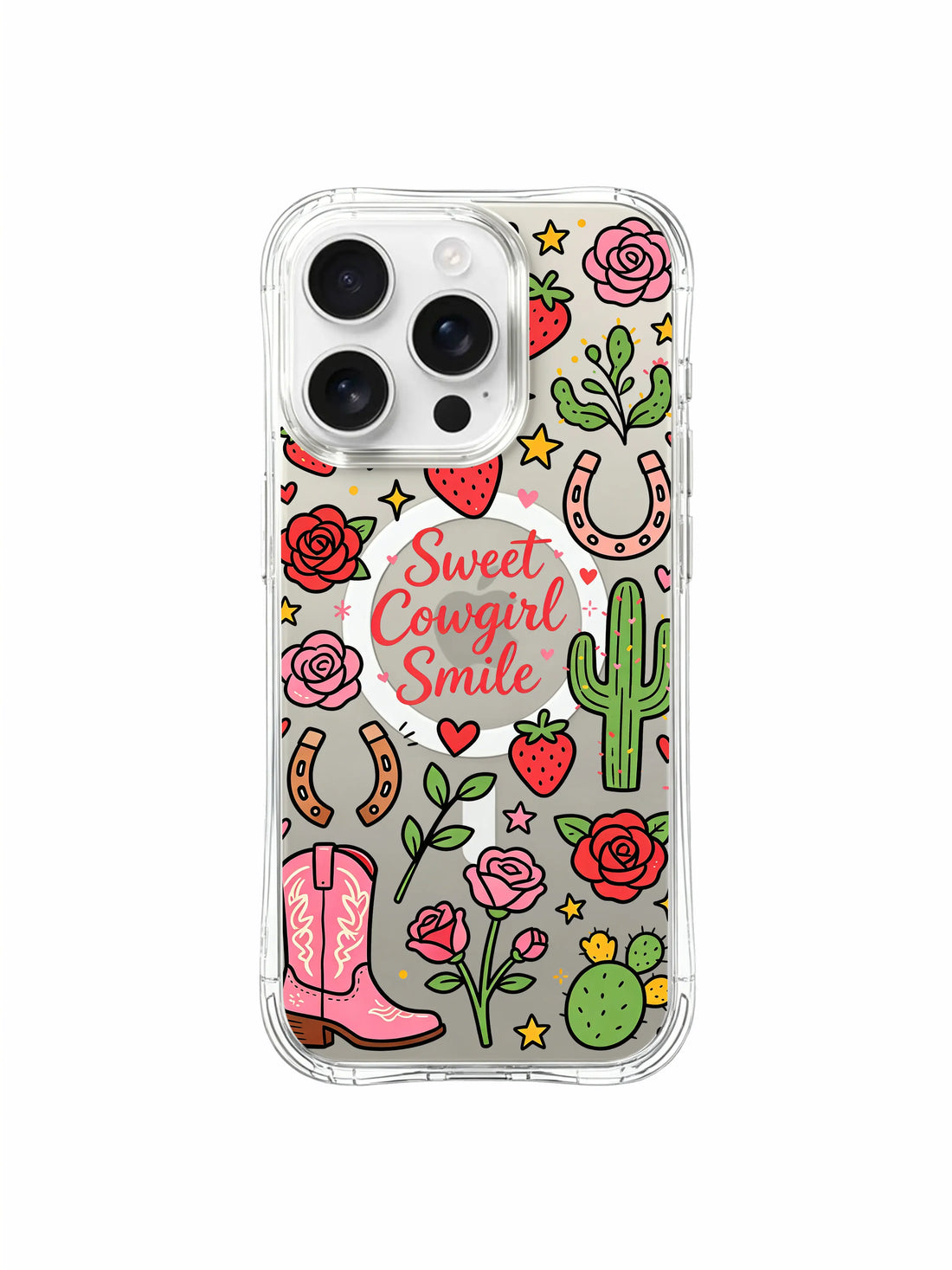 iPhone 16 Pro Max Cases cover image for Which iPhone 16 Pro Max Case Fits a Celestial Dreamy Aesthetic?: Sweet Cowgirl Smile