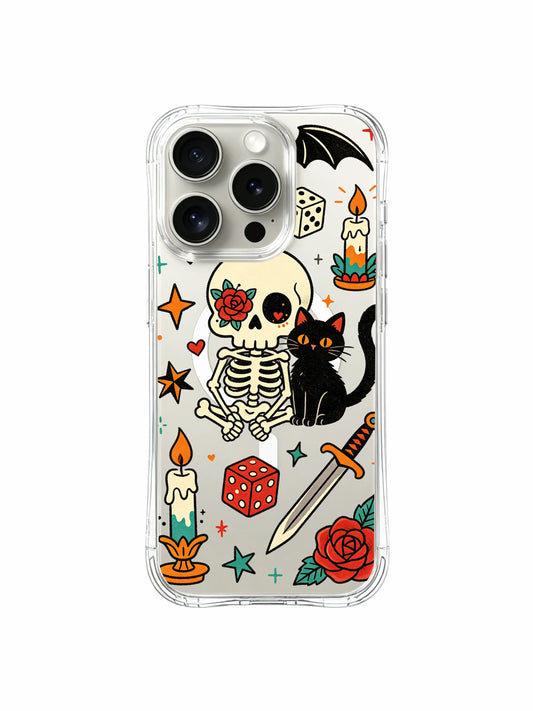 Artistic iPhone 15 Pro Case With Feline Energy by PhoneCasing