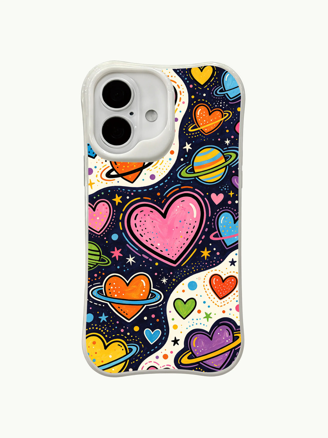 Unique iPhone 16 Plus Case Gift With Cosmic Style by PhoneCasing