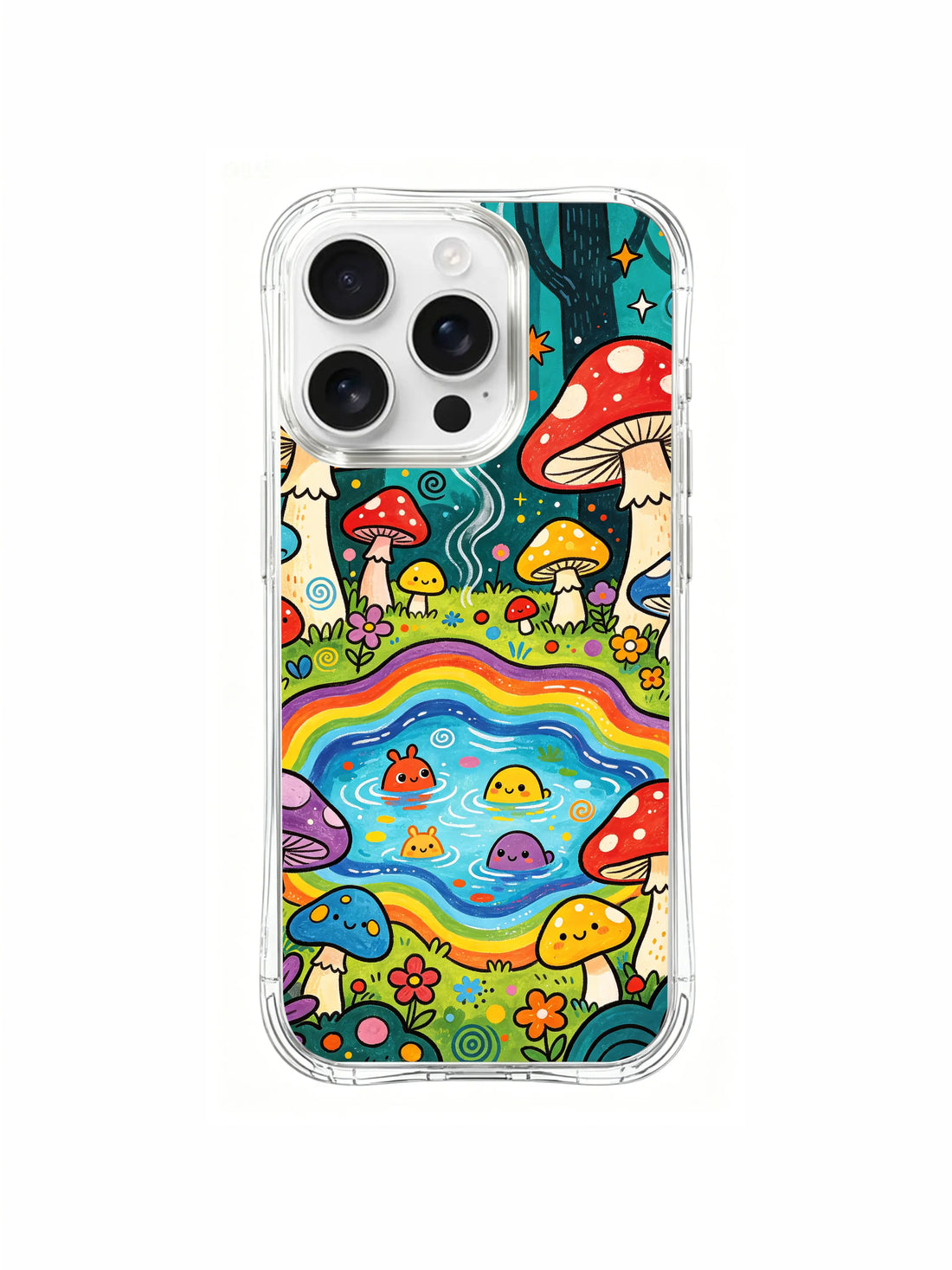 Cottagecore iPhone 16 Pro Max Case With Pondward Details by PhoneCasing
