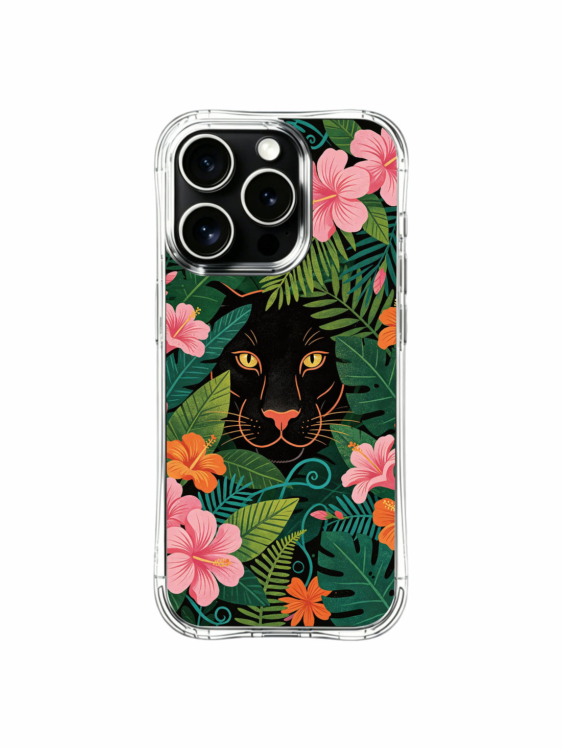 Hidden Black Panther Tropical Hibiscus iPhone 13 Pro MagSafe Case PhoneCasing for iPhone 13 Pro case