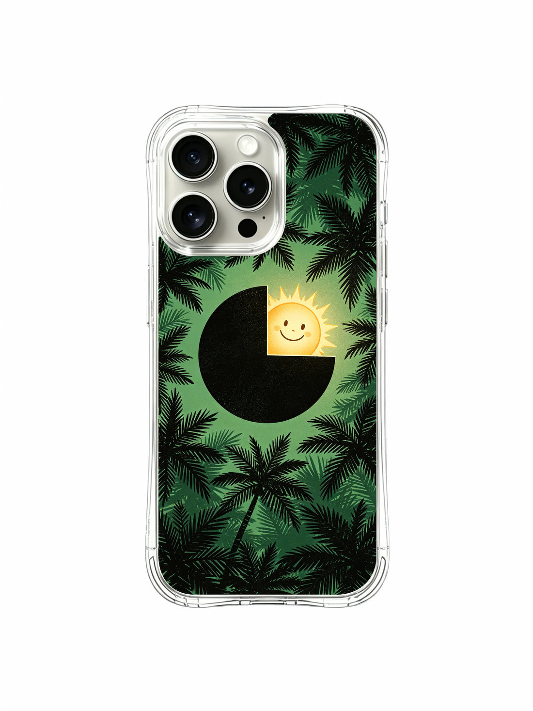 Warm hue sunset iPhone 15 Pro Max Case with nature inspired art