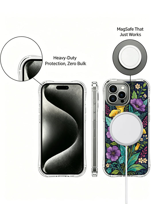 Warm night bloom iPhone 13 Pro Max Case with golden calla lilies