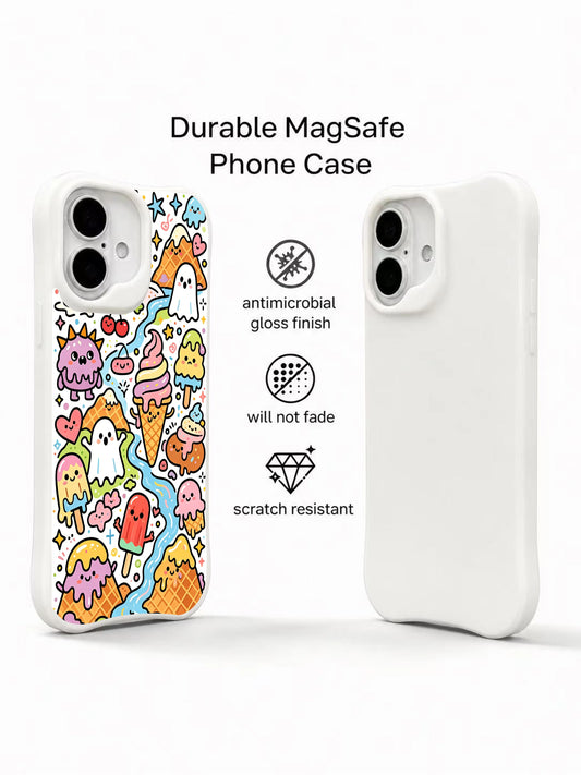 Cartoon iPhone 16 Plus Case With Sweet Festival Art by PhoneCasing