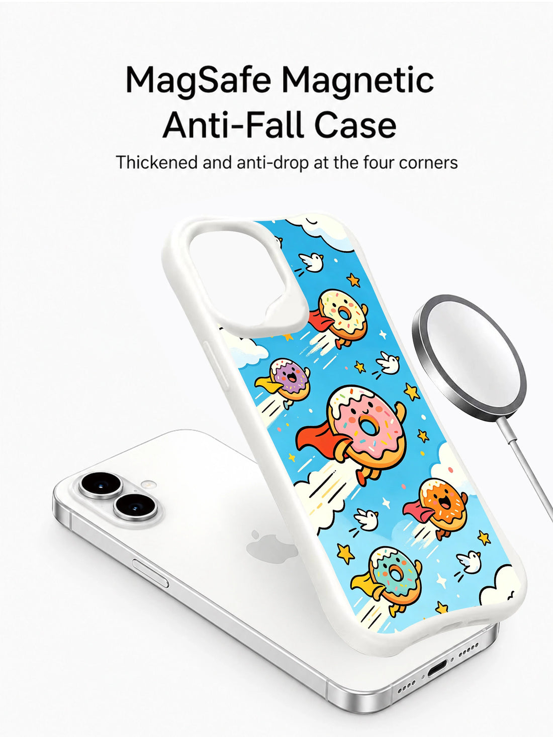 Donut sky gift iPhone 16 Plus Case by PhoneCasing
