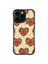Scarlet Spur Sketch pattern on an iPhone 14 Pro case