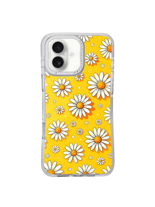 Limited Sunny Daisy Bounce Fine Art iPhone 17 Case | Solea Meadow Artist Collab | PhoneCasing California Atelier
