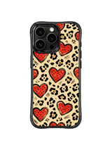 Heart Brush Range pattern on an iPhone 14 Pro case