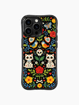 Day of the Dead Skeleton Cat iPhone 16 Pro Max MagSafe Case - Aesthetic