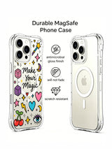 Make Your Magic gallery view 3 görseli içeren iPhone 16 Pro Max kılıfı