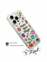 Make Your Magic gallery view 4 görseli içeren iPhone 16 Pro Max kılıfı