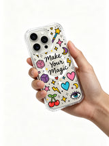 Make Your Magic gallery view 5 görseli içeren iPhone 16 Pro Max kılıfı