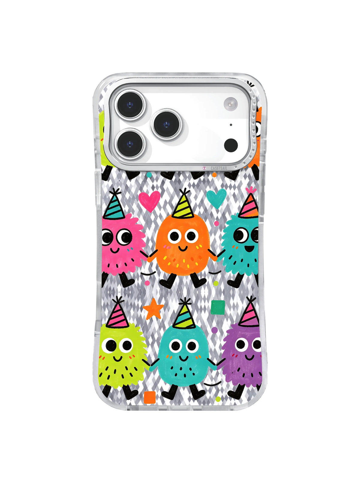 Gentle Alliance pattern içeren iPhone 17 Pro Max kılıfı