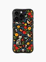 Day of the Dead Skeleton Cat iPhone 16 Pro Max MagSafe Case - Aesthetic