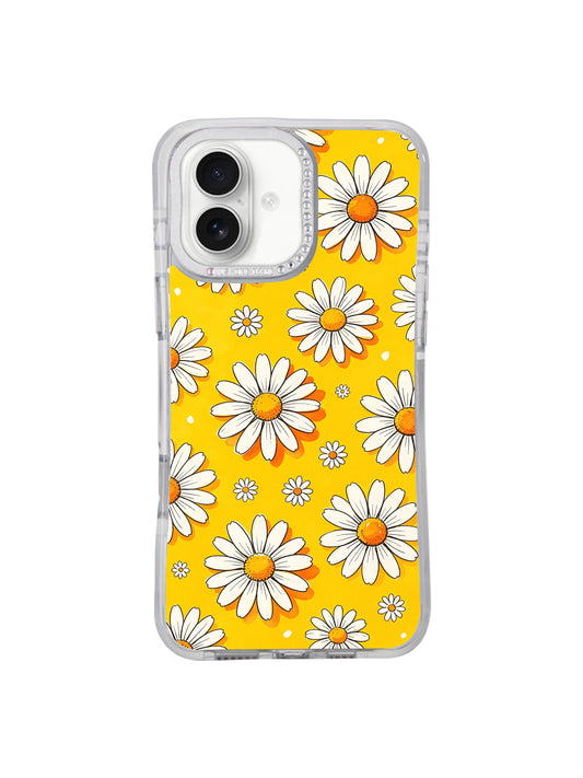 Limited Sunny Daisy Bounce Fine Art iPhone 17 Case | Solea Meadow Artist Collab | PhoneCasing California Atelier