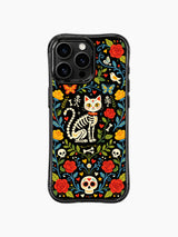 Day of the Dead Skeleton Cat iPhone 16 Pro Max MagSafe Case - Aesthetic