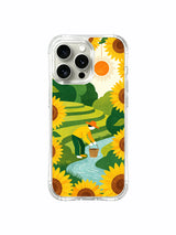 Sunflower Oasis iPhone 15 Pro Max kılıf görseli önizlemesi